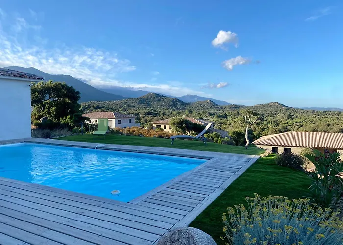Villa En Residence A Sotta Vue Panoramique Sur Porto-Vecchio !
