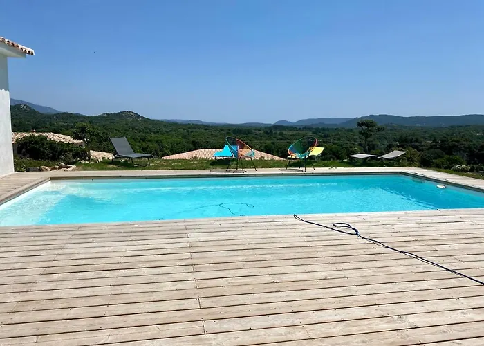 Villa En Residence A Sotta Vue Panoramique Sur Porto-Vecchio !