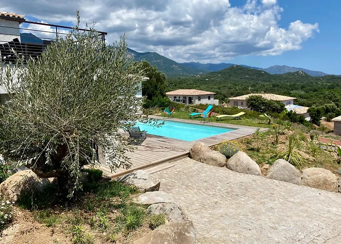 Villa En Residence A Sotta Vue Panoramique Sur Porto-Vecchio !